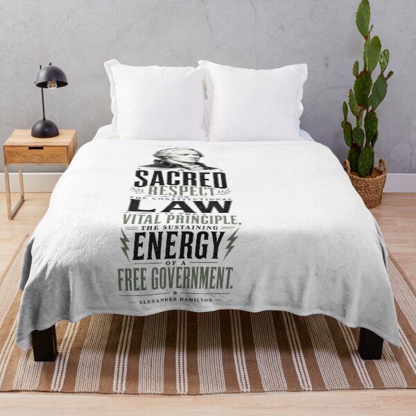 Item preview, Alexander Hamilton Constitutional Law Historic Quote designed and sold by AntiqueImages.