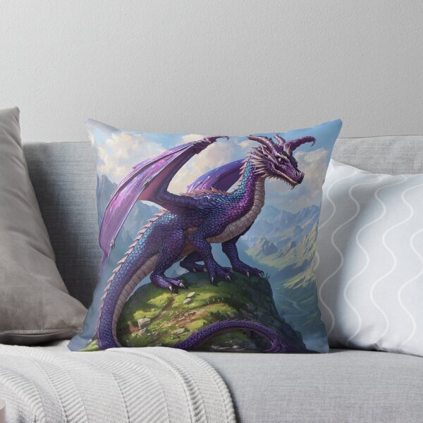 Item preview, Majestic Purple Dragon designed and sold by Jens Mindful Space.