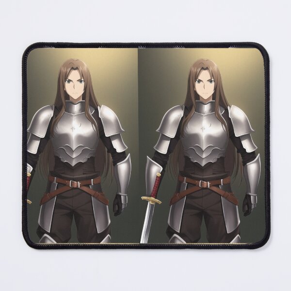 Item preview, Digital Art - Armored Adventurer, Fantasy Heroine Portrait designed and sold by AnimeShin.