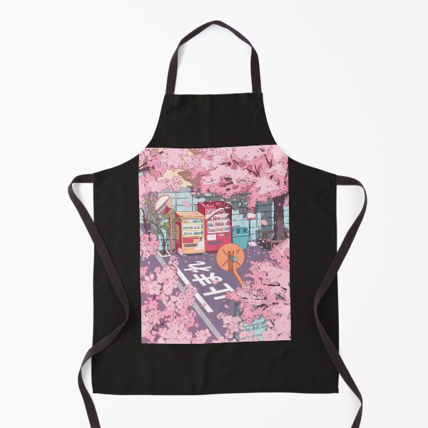 Item preview, A Beautiful Aesthetic Tokyo Street And The Pink Sakura Tree Blossom designed and sold by ruxlewise.