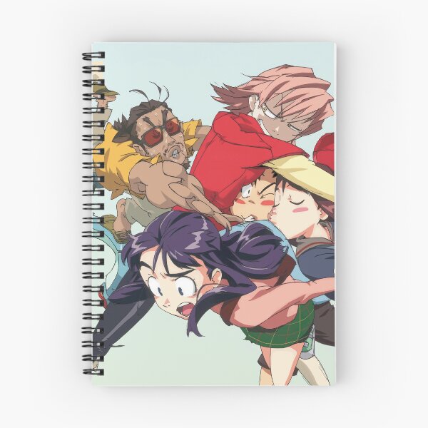 Item preview, FLCL (The FLCL Archives) Illustration designed and sold by Fire TheMann.