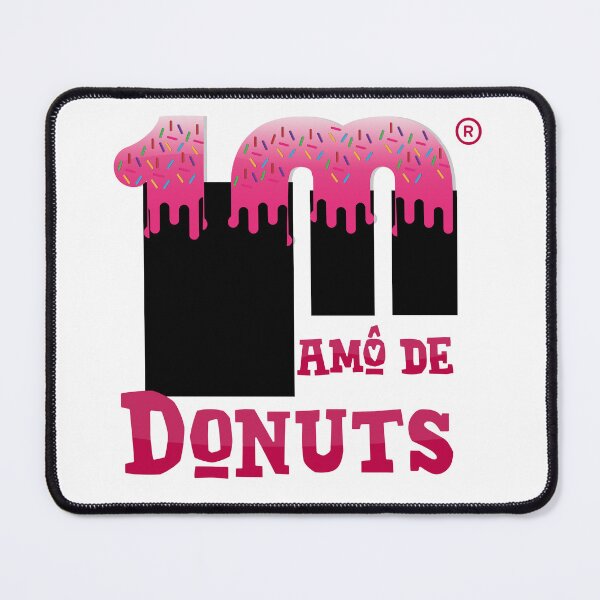Item preview, Amo de Donuts Sweet Pink Donut Glaze Number 100 Logo Design designed and sold by jzedolpu.