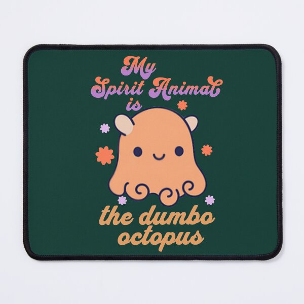 Item preview, My Spirit Animal is the Dumbo Octopus Retro Groovy designed and sold by glowvim.