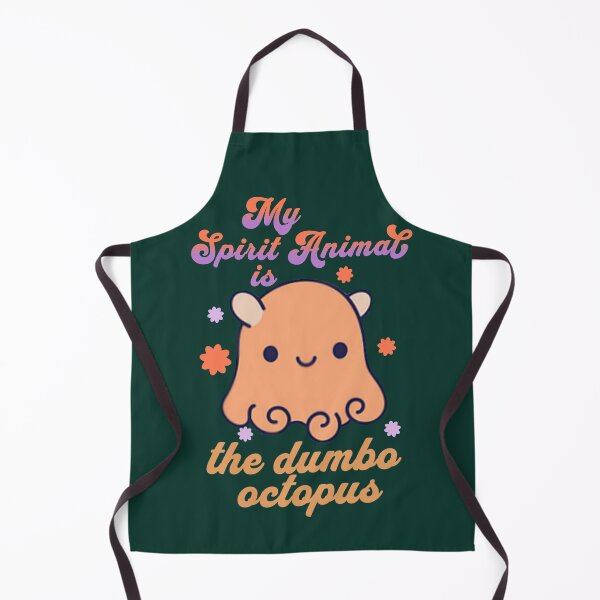 Item preview, My Spirit Animal is the Dumbo Octopus Retro Groovy designed and sold by glowvim.