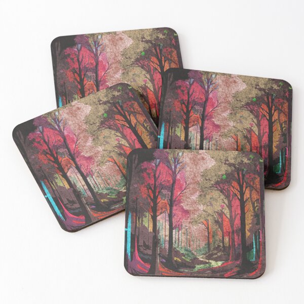 Item preview, Abstract forest designed and sold by kinpirks.