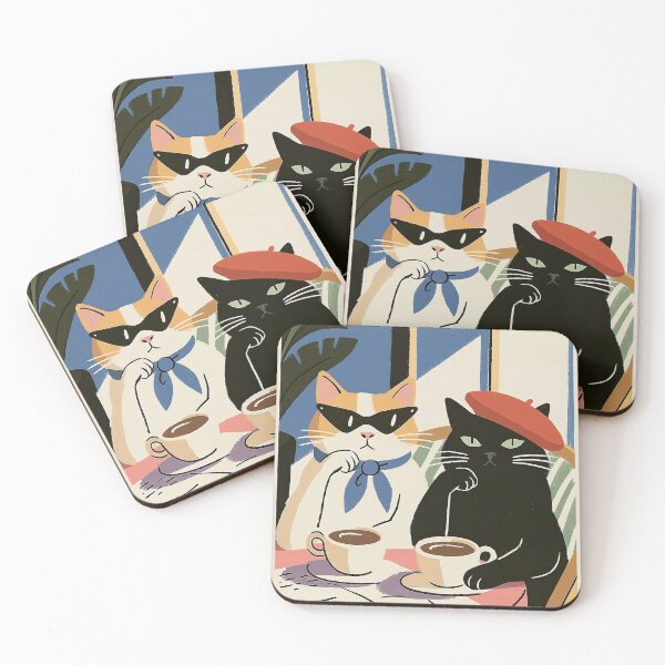 Item preview, Meow Darling, Meow. Parisian Cats  designed and sold by Ayrshiredesigns.