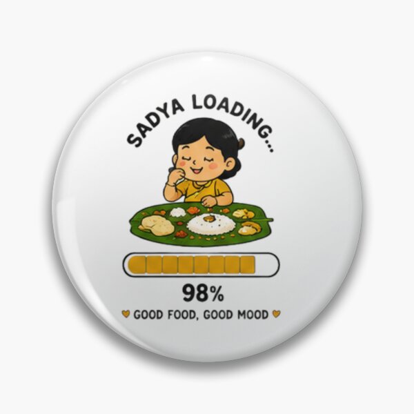 Item preview, Sadya Loading Please Wait Hunger In Progress Funny Onam T-Shirt Gift designed and sold by SHREE ART STUDIO.