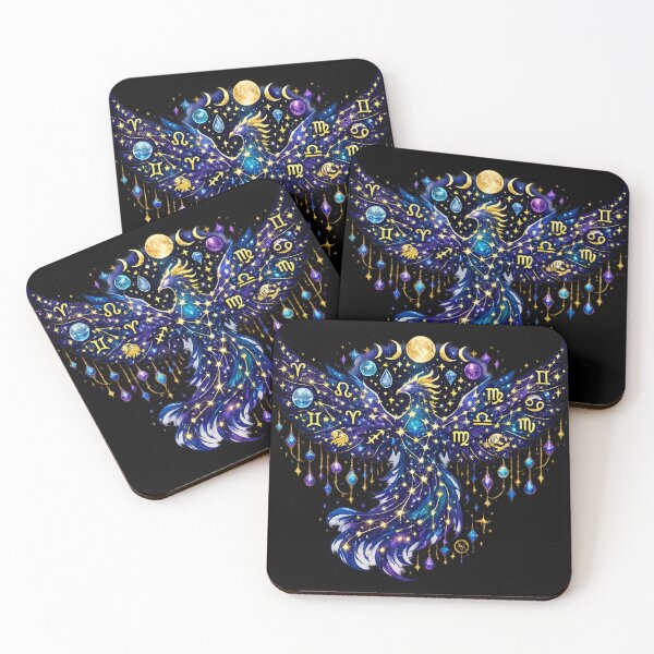 Item preview, Celestial Zodiac Phoenix | Mystical Astrology Constellation Bird Design designed and sold by irfanshikh.