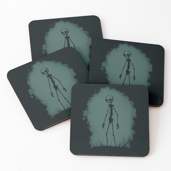 Item preview, Spooky Skeleton Silhouette designed and sold by ERODED SELF.