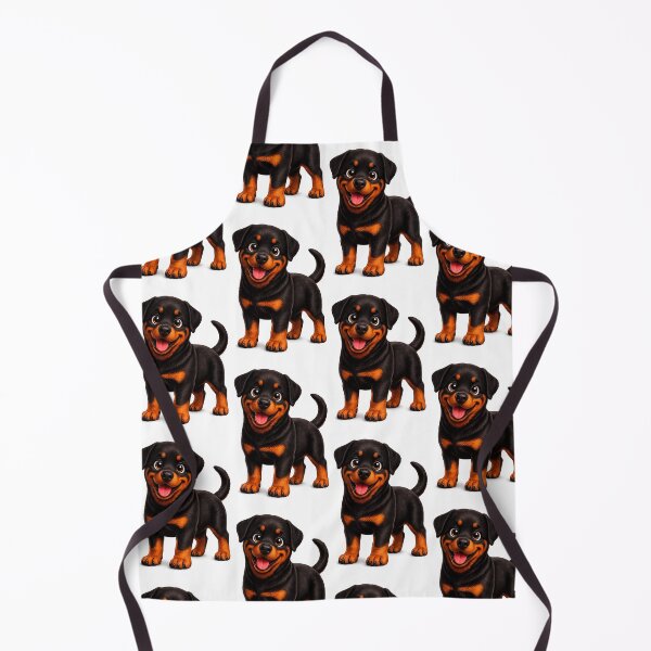 Item preview, Cute Rottweiler Puppy Illustration designed and sold by BackgroundND.