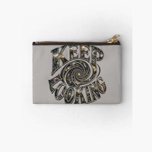 Item preview, Keep Looking | Spiral Lens Typography Illustration designed and sold by Golden Era Studio.