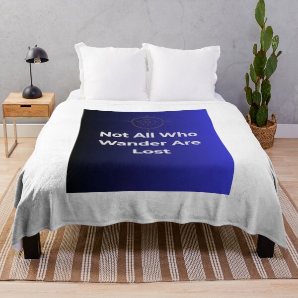 Item preview, Not All Who Wander Are Lost Travel Quote | Mountain Adventure designed and sold by eihabo.
