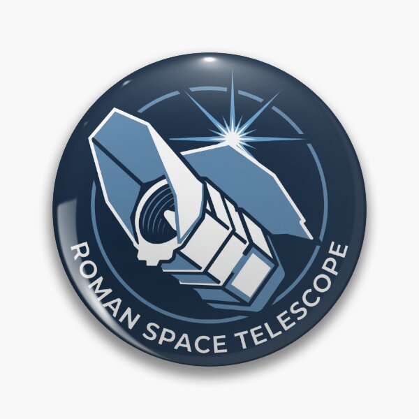 Item preview, Nancy Grace Roman Space Telescope Minimalist Astronomy Emblem Graphic designed and sold by KiwiRider.