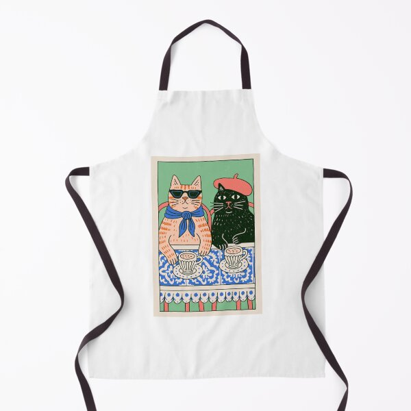 Item preview, Parisian Coffee Cats Digital Art designed and sold by Ayrshiredesigns.