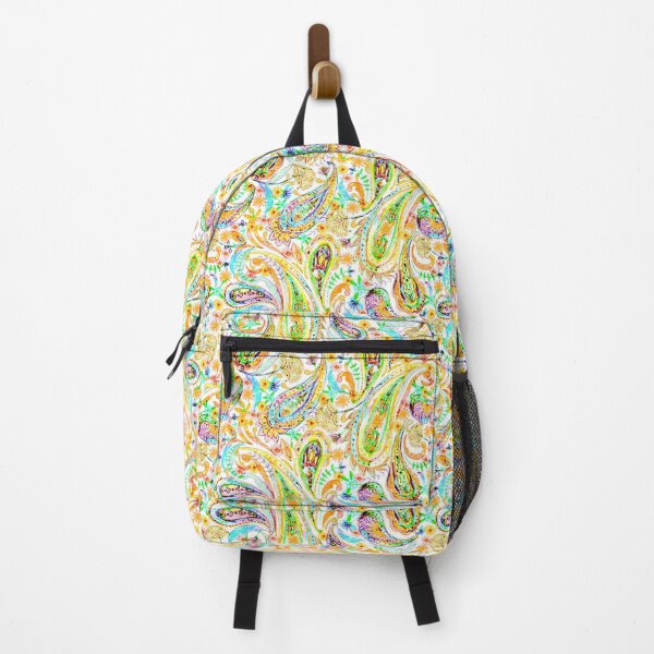 Item preview, Paisley ornament in yellow designed and sold by bokasin.