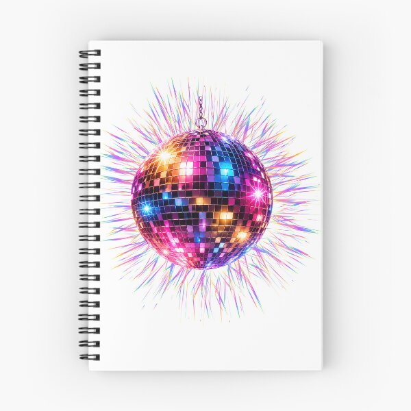 Item preview, Disco Fever | Colorful Retro Disco Ball Party T-Shirt designed and sold by CalmMandala.