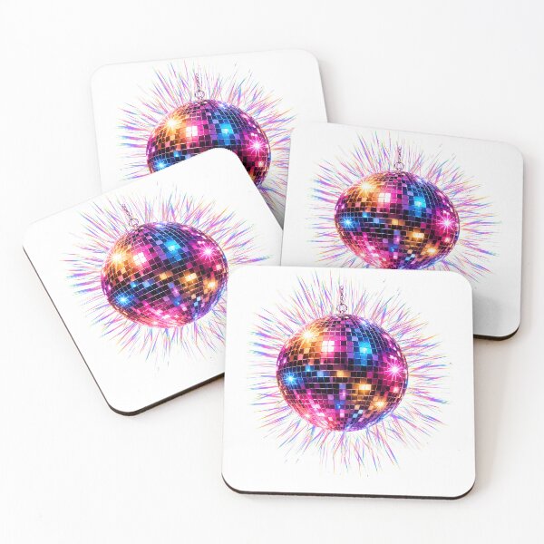 Item preview, Disco Fever | Colorful Retro Disco Ball Party T-Shirt designed and sold by CalmMandala.