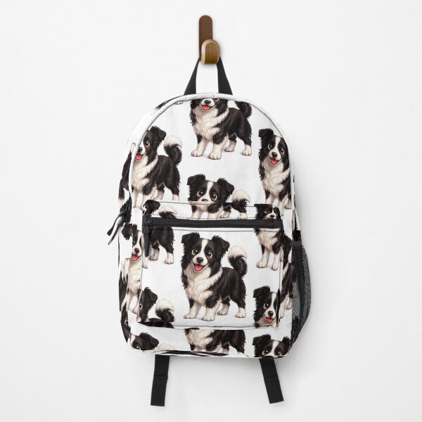 Item preview, Cute Border Collie Puppy Illustration designed and sold by BackgroundND.