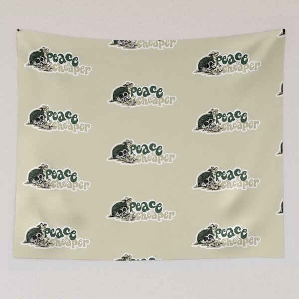 Item preview, Peace is Cheaper designed and sold by Chad Carter Brushworks.