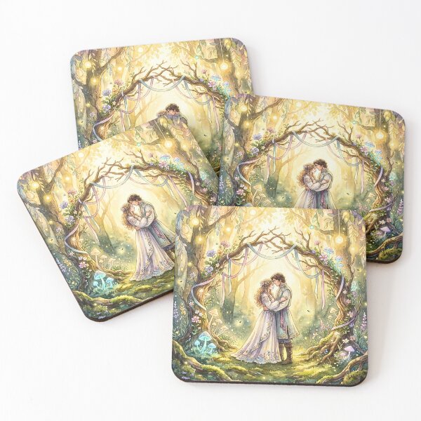 Item preview, Enchanted Fairycore Forest Wedding Romance designed and sold by Storybook Botanica.