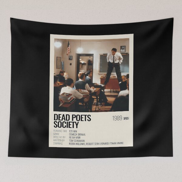 Item preview, Dead Poets Society (1989) Movie designed and sold by Shark03.