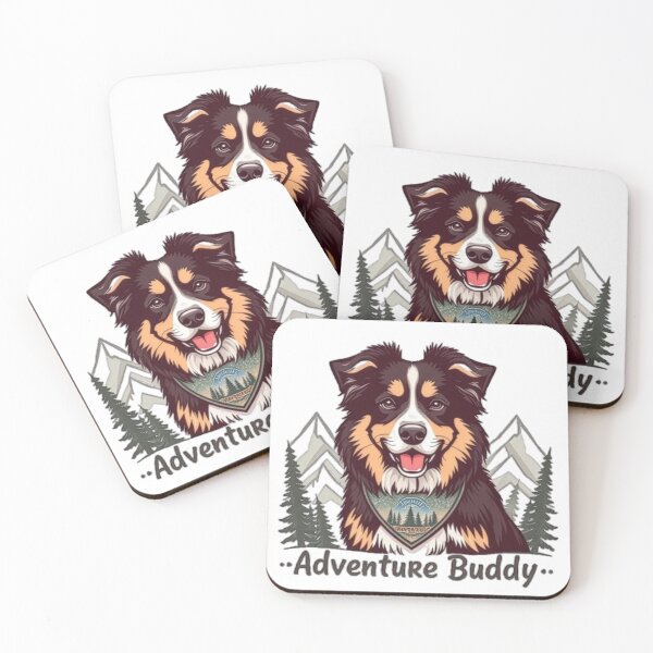 Item preview, Australian Shepherd Adventure Buddy designed and sold by graphicboyz112.