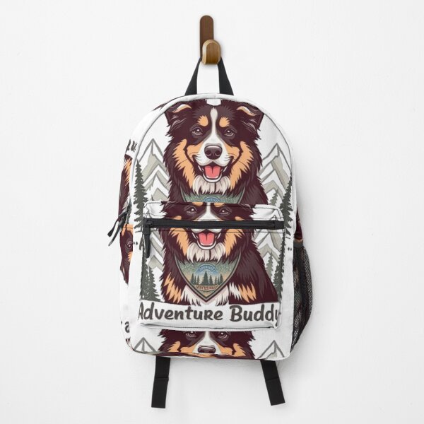 Item preview, Australian Shepherd Adventure Buddy designed and sold by graphicboyz112.