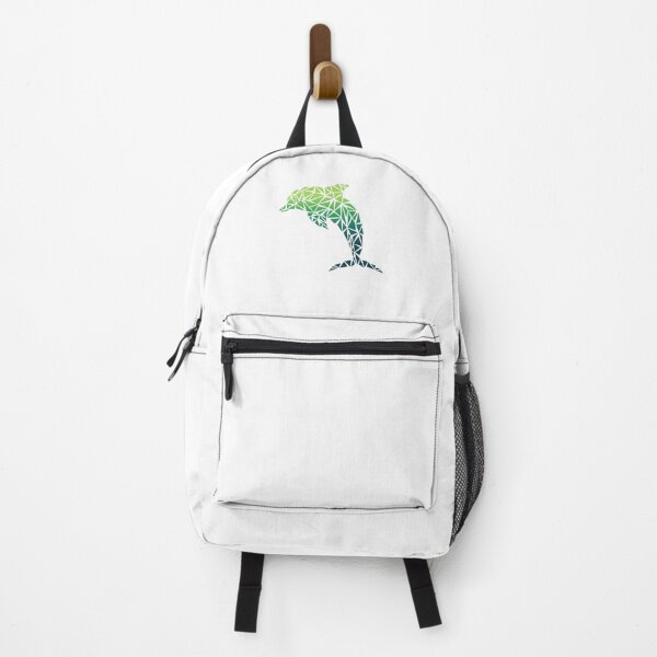 Item preview, Geometric Dolphin - Emerald designed and sold by Espyr.Art.