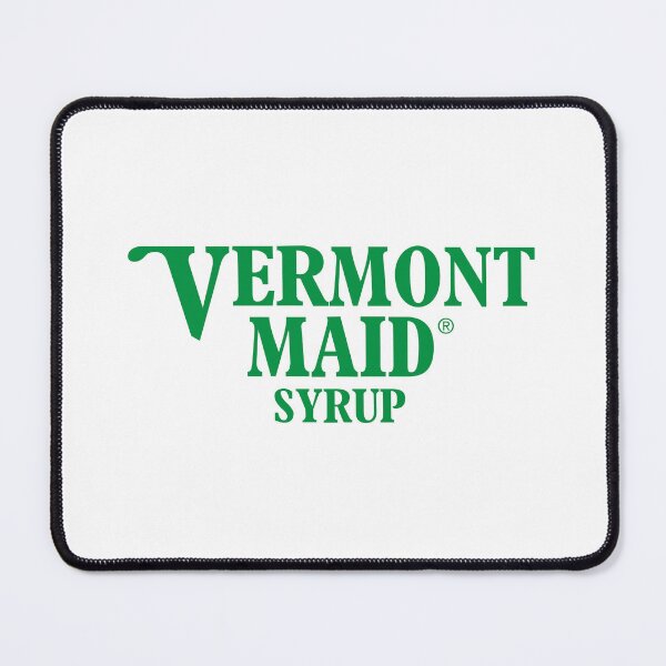 Item preview, Vermont Maid Syrup Classic Green Serif Typography Brand Logo designed and sold by jzedolpu.