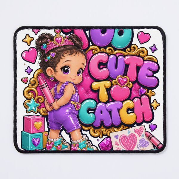 Item preview, Too Cute To Catch Princess Baby designed and sold by Idans.