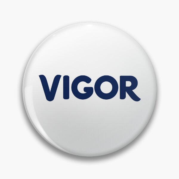 Item preview, Vigor Dark Blue Modern Rounded Typography Brand Logo designed and sold by jzedolpu.