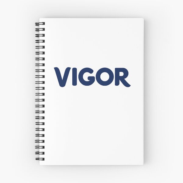 Item preview, Vigor Dark Blue Modern Rounded Typography Brand Logo designed and sold by jzedolpu.