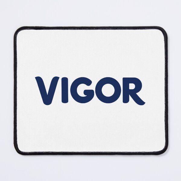 Item preview, Vigor Dark Blue Modern Rounded Typography Brand Logo designed and sold by jzedolpu.
