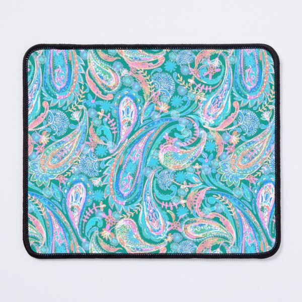 Item preview, Paisley ornament in green designed and sold by bokasin.