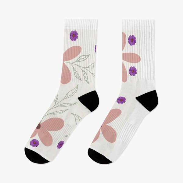 Item preview, Botanical Wildflower Pattern in Dusty Rose and Sage Green designed and sold by TheCozyDesk.