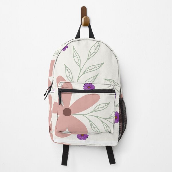 Item preview, Botanical Wildflower Pattern in Dusty Rose and Sage Green designed and sold by TheCozyDesk.