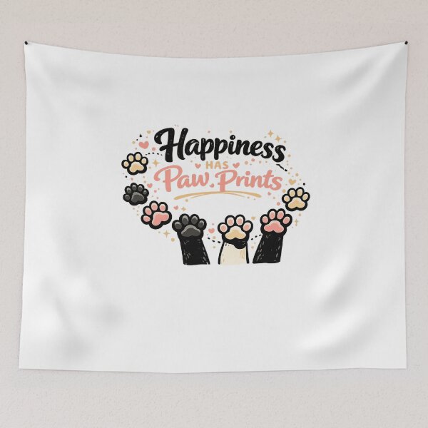 Item preview, Life Is Better with Paw Prints designed and sold by DailyTrendFinds.