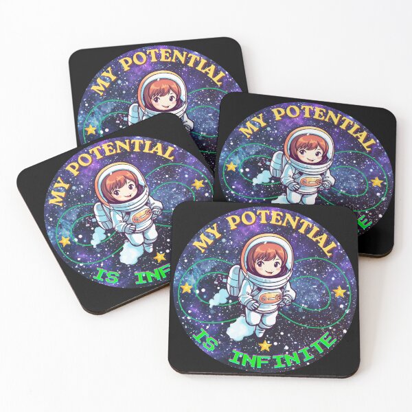 Item preview, My Potetntial Is Infinite, Funny Gifts For Optimists designed and sold by zebek-design.