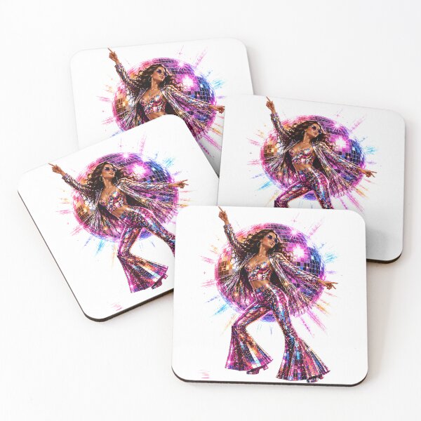Item preview, Disco Queen | Retro Disco Dancer Colorful Party T-Shirt designed and sold by CalmMandala.