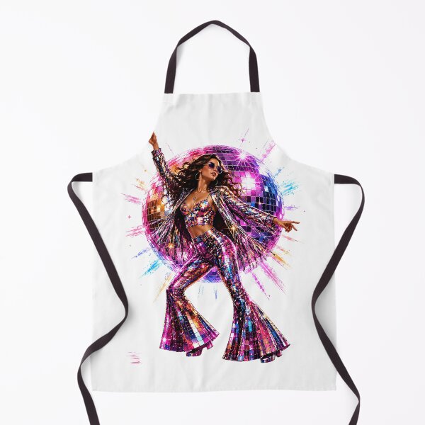 Item preview, Disco Queen | Retro Disco Dancer Colorful Party T-Shirt designed and sold by CalmMandala.