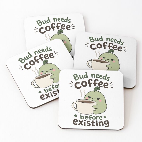 Item preview, Needs Coffee Before Existing Funny Mascot designed and sold by srinig.