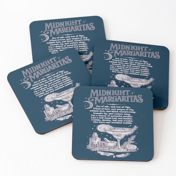 Item preview, Midnight Margaritas for Witchy Cocktail Lovers designed and sold by POD DYNASTY | Original Print On Demand T-Shirt Graphics.