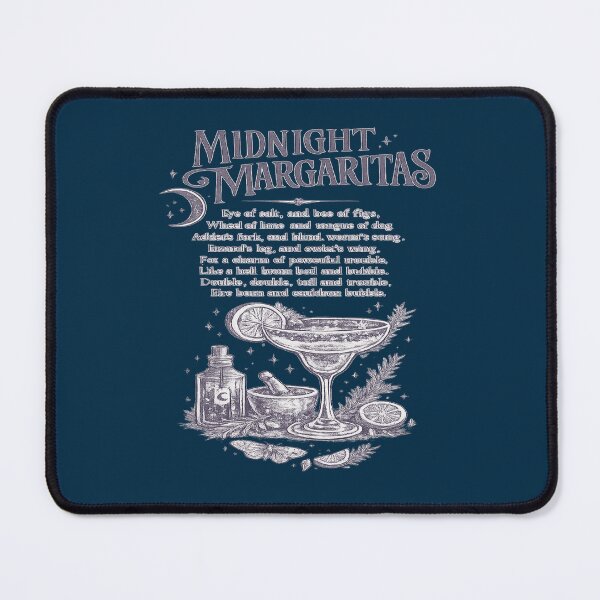 Item preview, Midnight Margaritas for Witchy Cocktail Lovers designed and sold by POD DYNASTY | Original Print On Demand T-Shirt Graphics.