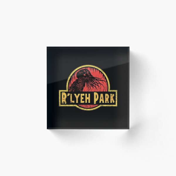 R'lyeh Park Acrylic Block