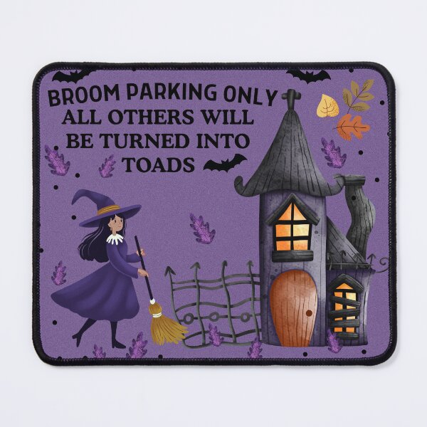 Item preview, Witches Broom Parking Only designed and sold by aliyeus.