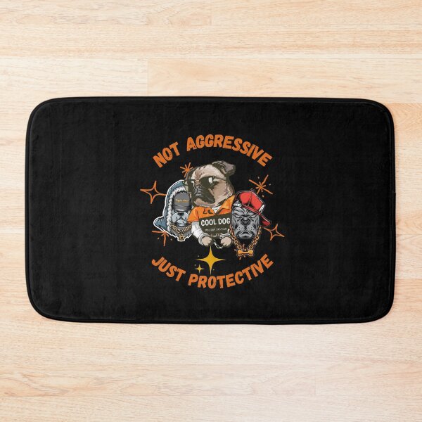 Item preview, Not aggressive, Just protective, dog lovers t-shirt designed and sold by BoldMarks.