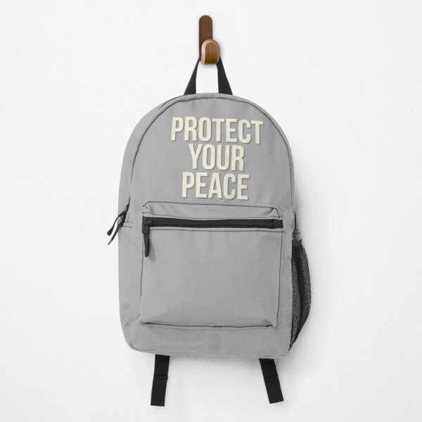 Item preview, Protect Your Peace Minimalist Self Care Typography designed and sold by BariBiriworks.