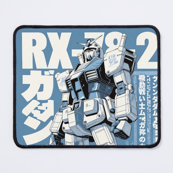 Item preview, RX-78-2 Gundam Soft Blue designed and sold by AnimeArsenalPrints.