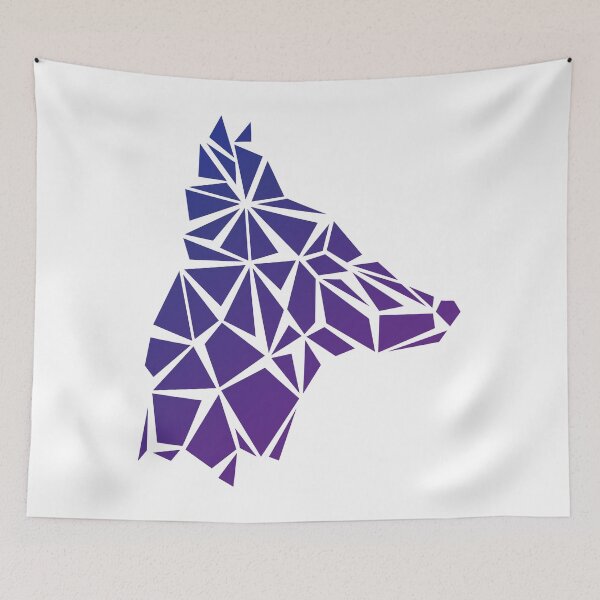 Item preview, Geometric Dog - Nebula designed and sold by Espyr.Art.