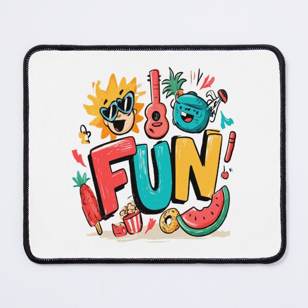 Item preview, FUN! | Cute Happy Typography Design | Playful Retro Pop Art Aesthetic designed and sold by Ignorant-Artist.